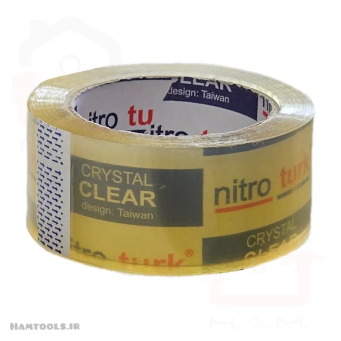 نوار چسب کریستال ( شیشه ای ) نیترا ترک 90 یارد - تصویر 1