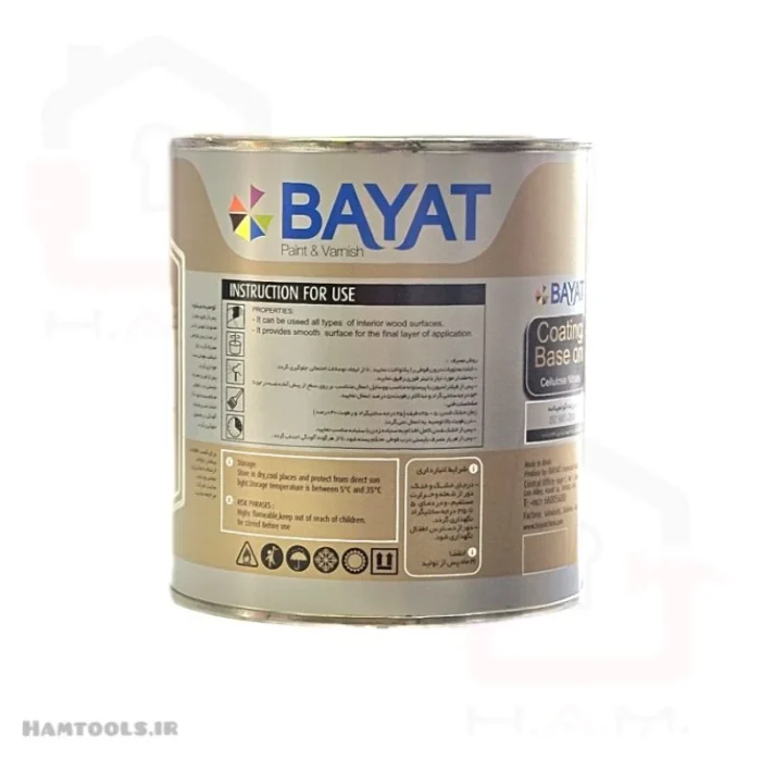 رنگ فوری سفید براق بیات - تصویر 3