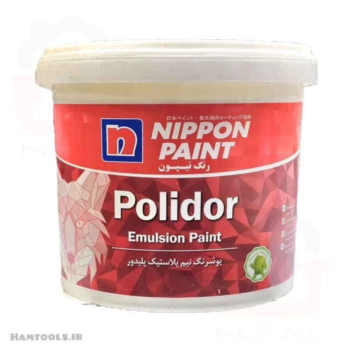 رنگ پلیدور دبه نیپون و ایرانیان نیم پلاستیک کد 630 - تصویر 1