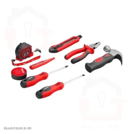 جعبه ابزار رونیکس RS-0002 با کیف BMC و ابزارهای دستی کاربردی