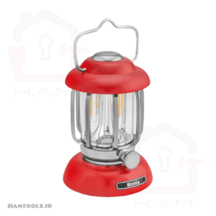 چراغ قوه فانوسی رونیکس RH-4276 رنگ قرمز با نور ۳۵۰ لومن