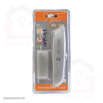 کاتر ذوذنقه‌ای هومان طرح استنلی همراه با تیغ های یدک