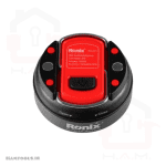 نمای بالا چراغ قوه رونیکس RH-4271 با دکمه پاور on/off و 2 عدد مگنت