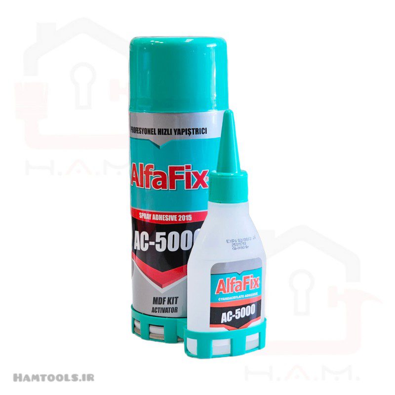 چسب 123 آلفا فیکس AlfaFix AC-5000 حجم 400 میلی لیتر