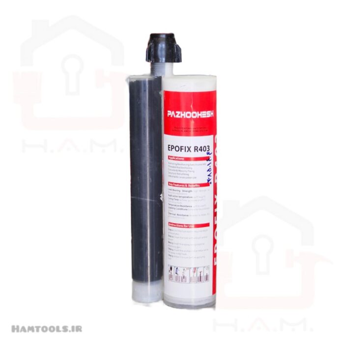چسب کاشت میلگرد پژوهش ابوفیکس مدل R403