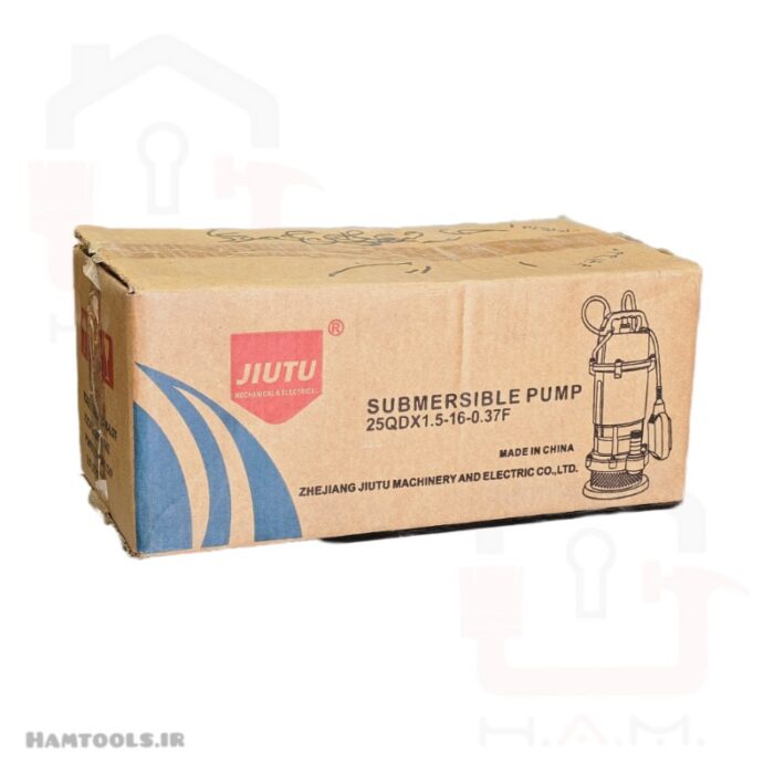 کارتن کفکش جیتو مدل 25QDX1.5-16-0-0.37F با فلوتر