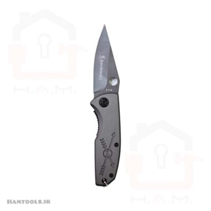 چاقو تاشو تمام فلزی BROWNING مدل F114