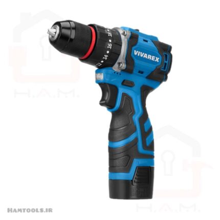 دریل شارژی 16 ولت ویوارکس مدل vr1682h-bl