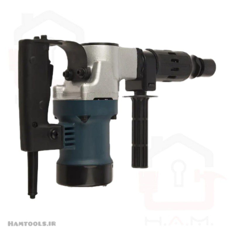 نمای پشت چکش تخریب پوکا مدل 0810 با کیف فلزی