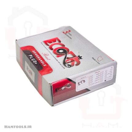 دستگیره دو تیکه گرد مشکی مات R35