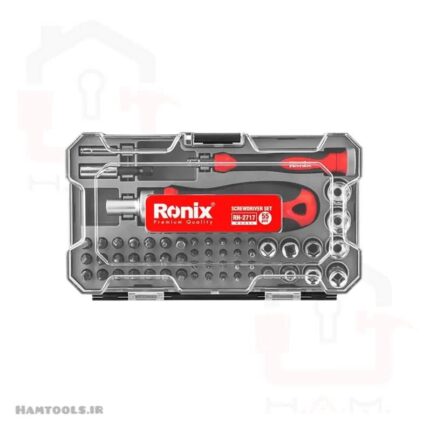 ست بکس رونیکس RH-2717 - نمای جعبه پلاستیکی