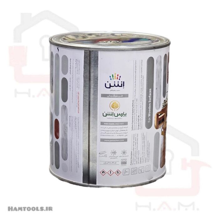 رنگ هیبریدی اشن مشکی رویه 20329 - نمای قوطی
